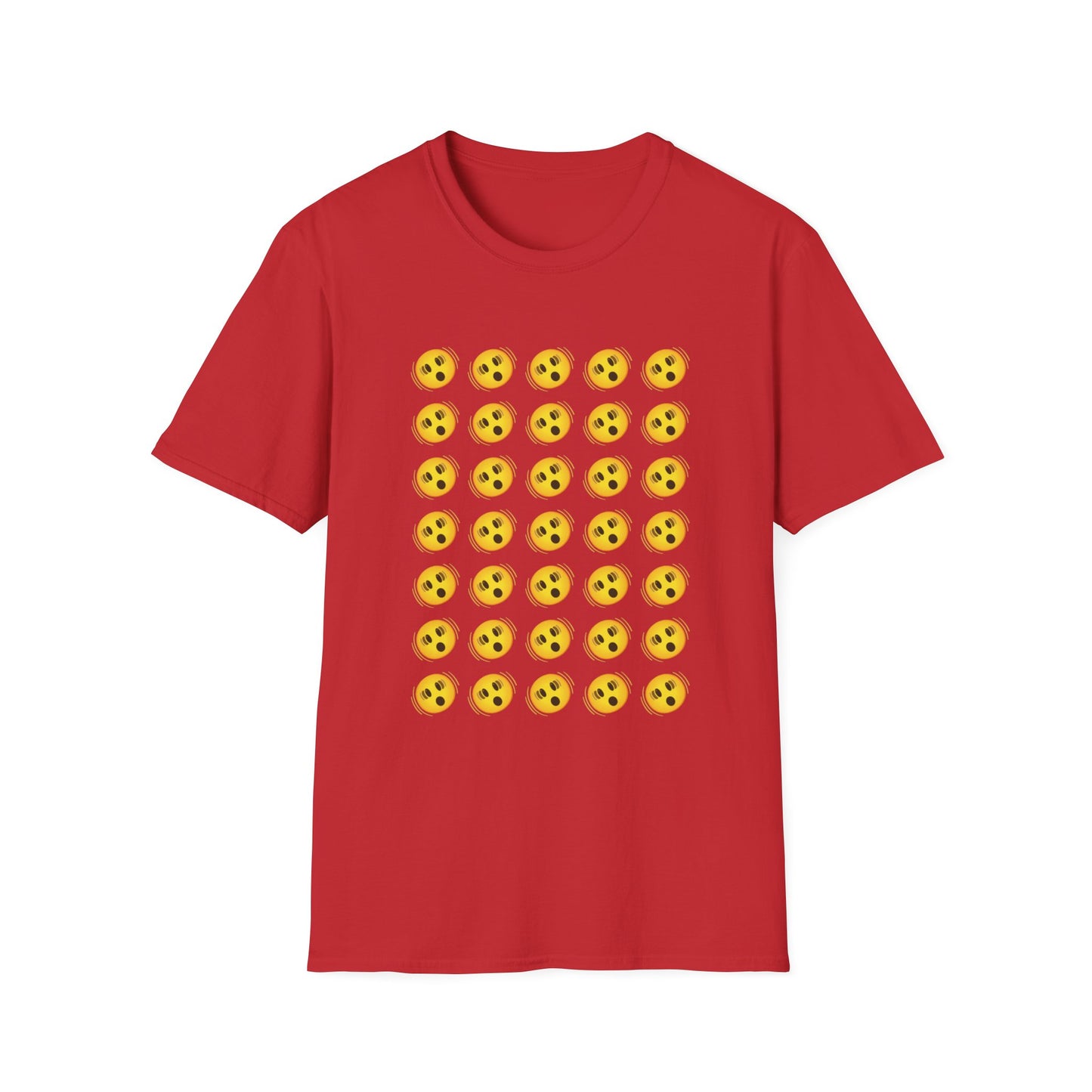 shook emoji tshirt