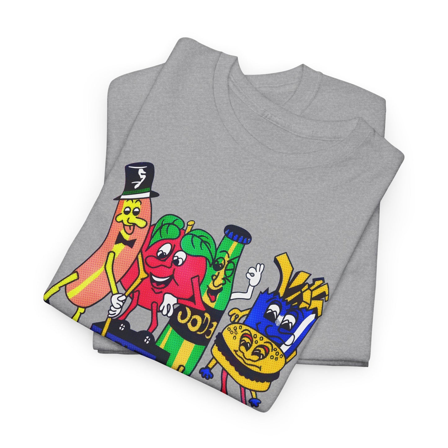 vintage the munchies cartoon illustration reproduction tshirt