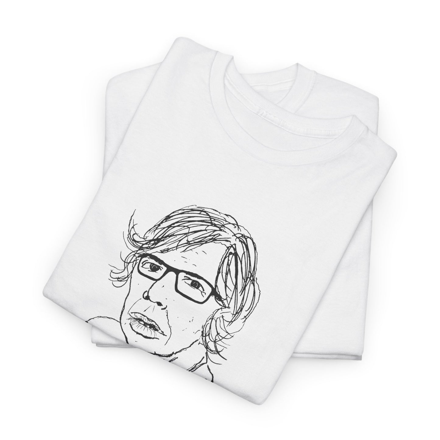 original drawing thurston moore tshirt