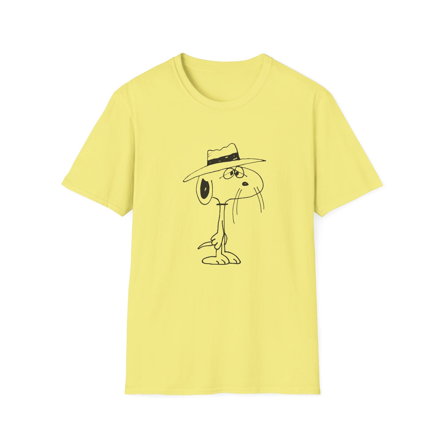 snoopy's brother spike original hand drawn fan art tshirt