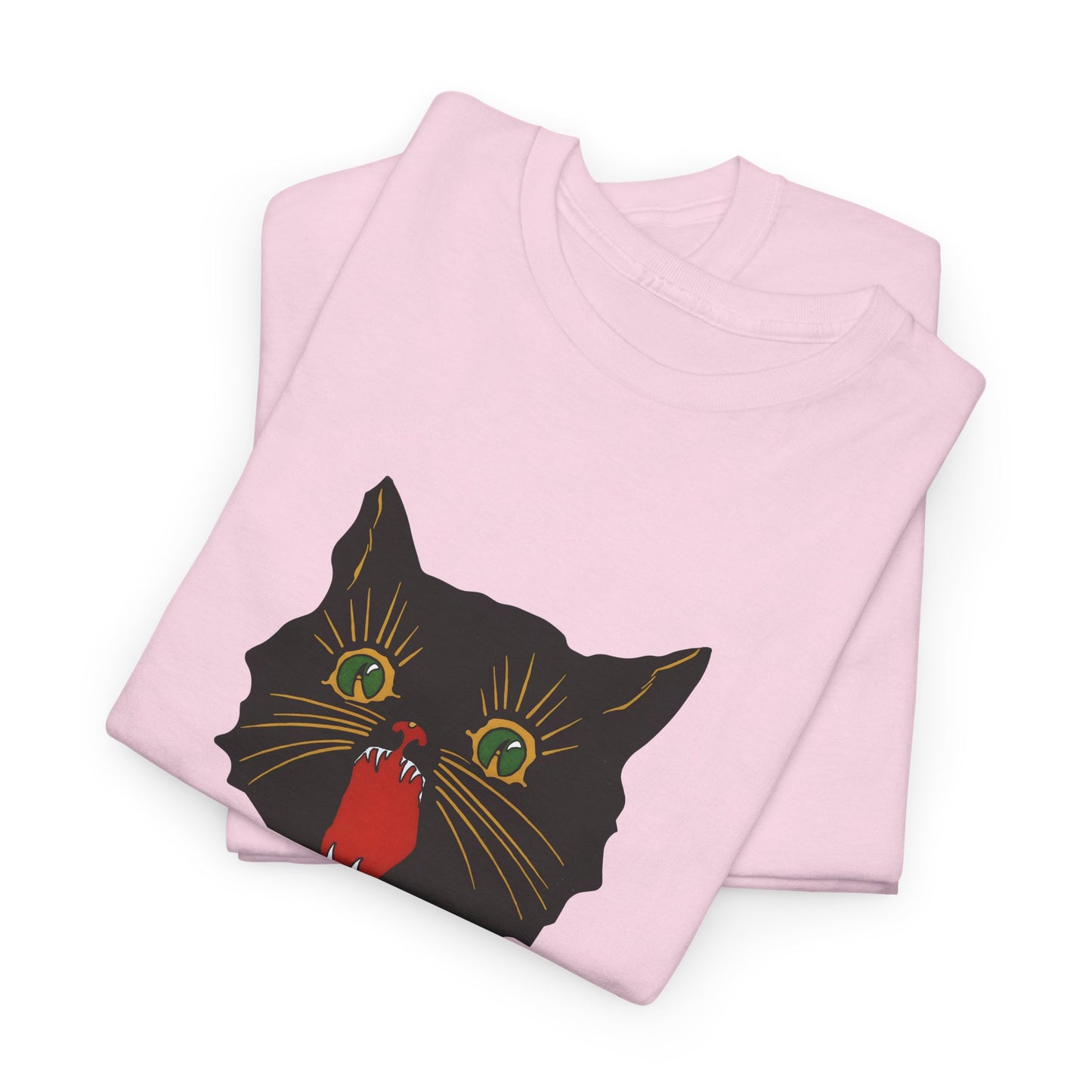 vintage halloween cat reproduction tshirt