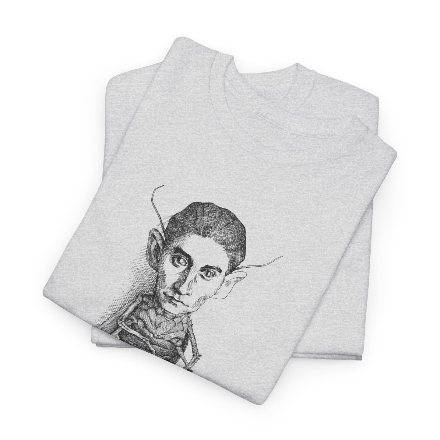 1970s drawing of franz kafka by rogelio naranjo tshirt
