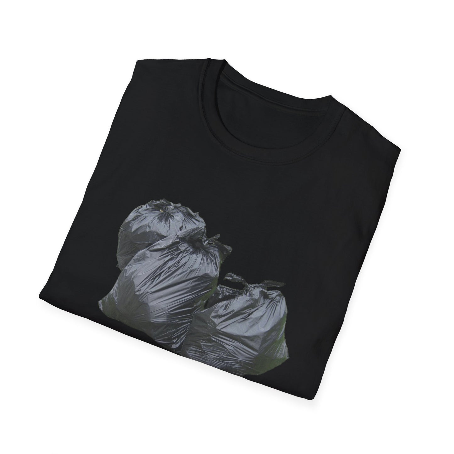 garbage bags stupid trash tshirt