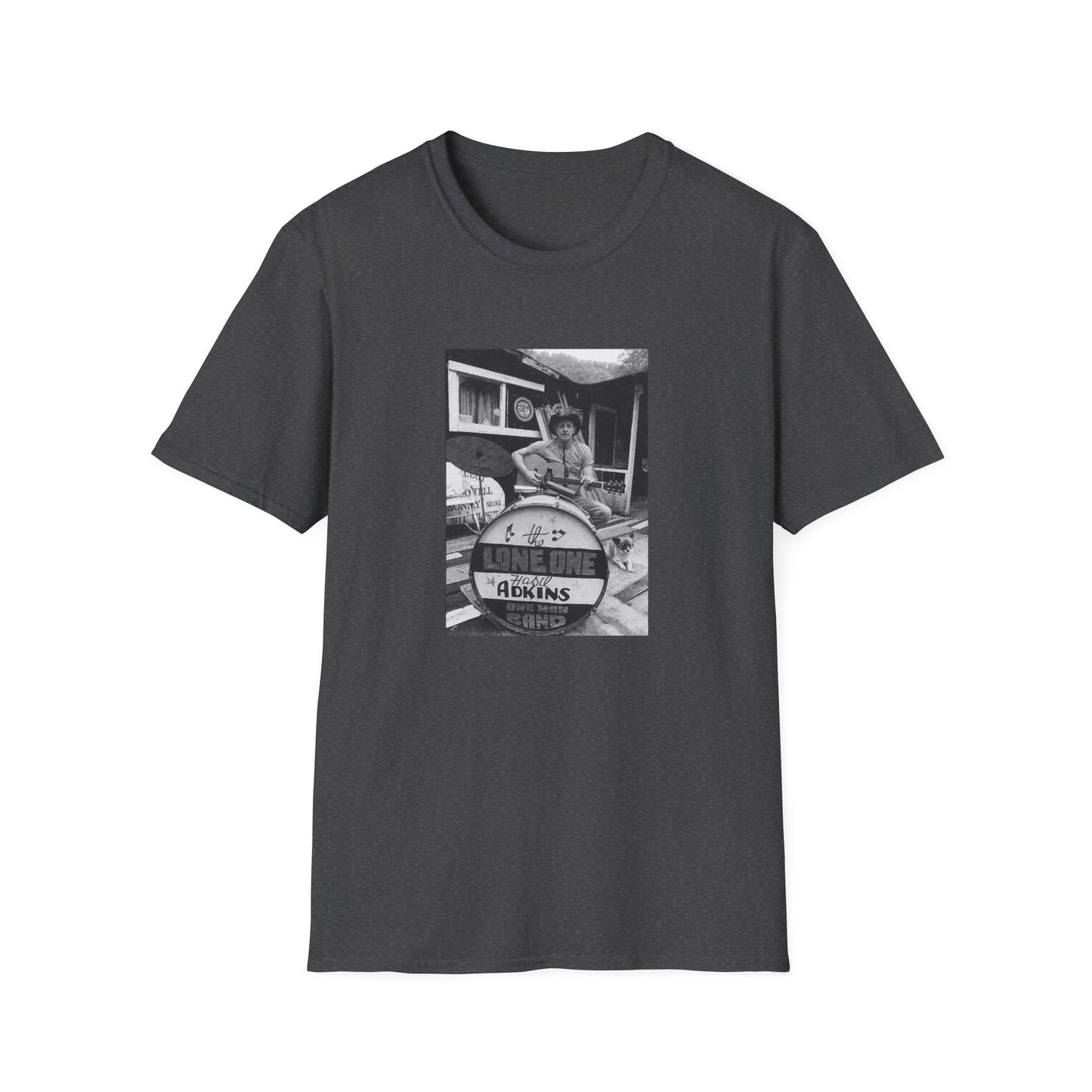 outsider rockabilly one-man band american singer songwriter hasil adkins photo tshirt