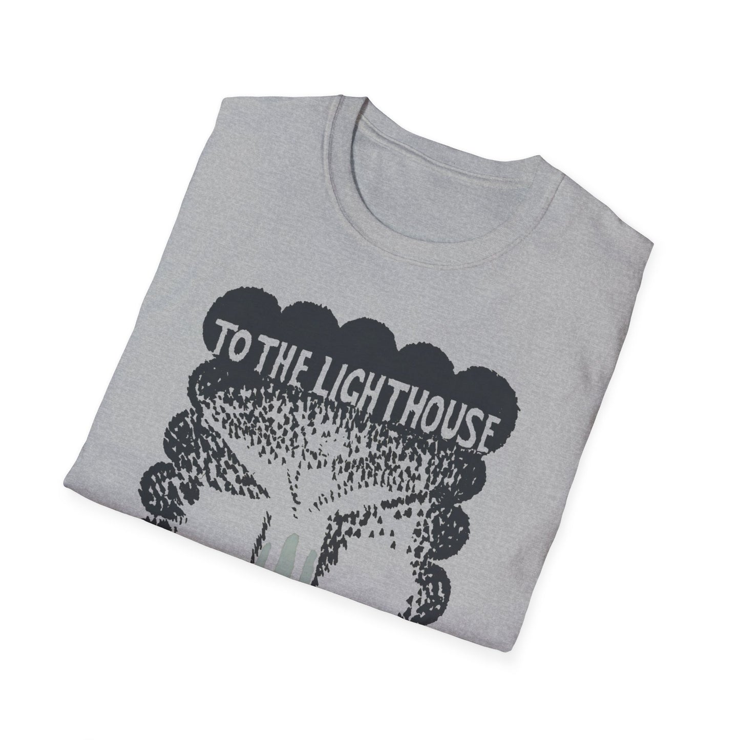 1927 book "to the lighthouse" by virginia woolf with book cover by vanessa bell tshirt