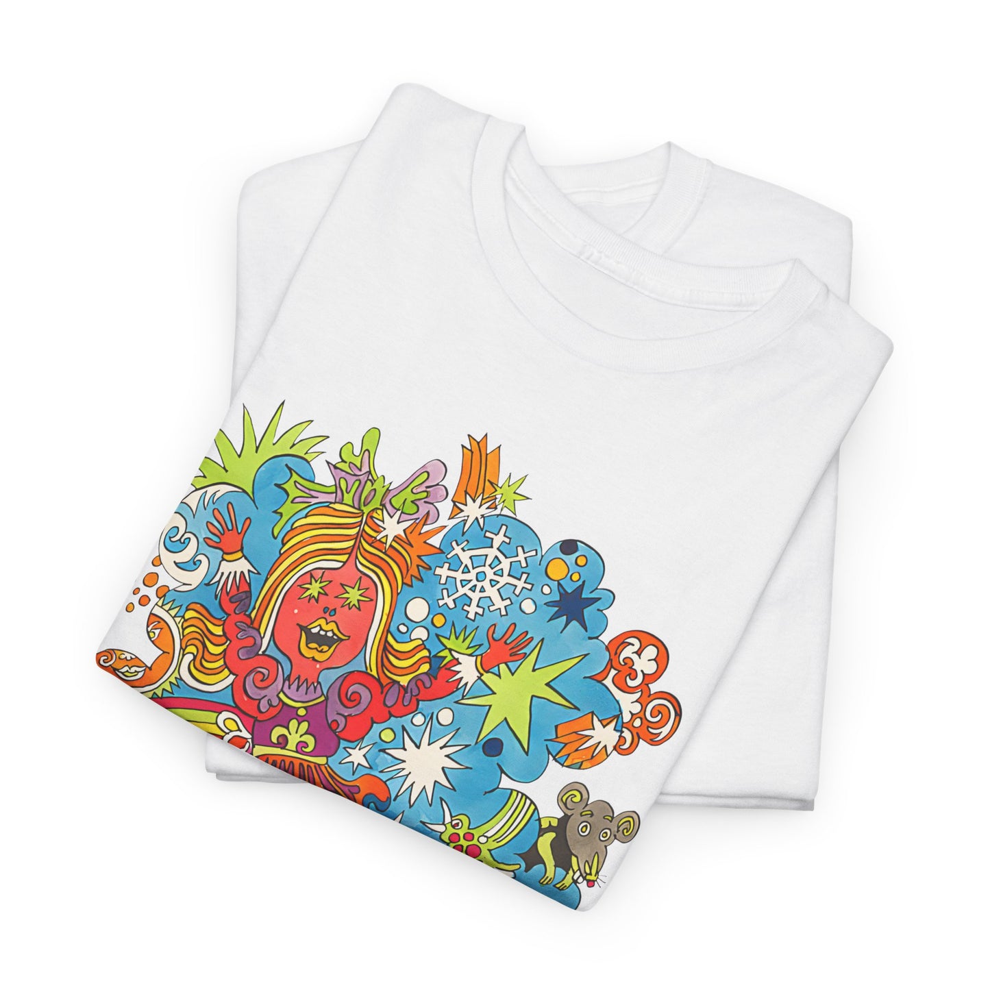 1970 stars slovak illustration by miroslav cipar reproduction tshirt
