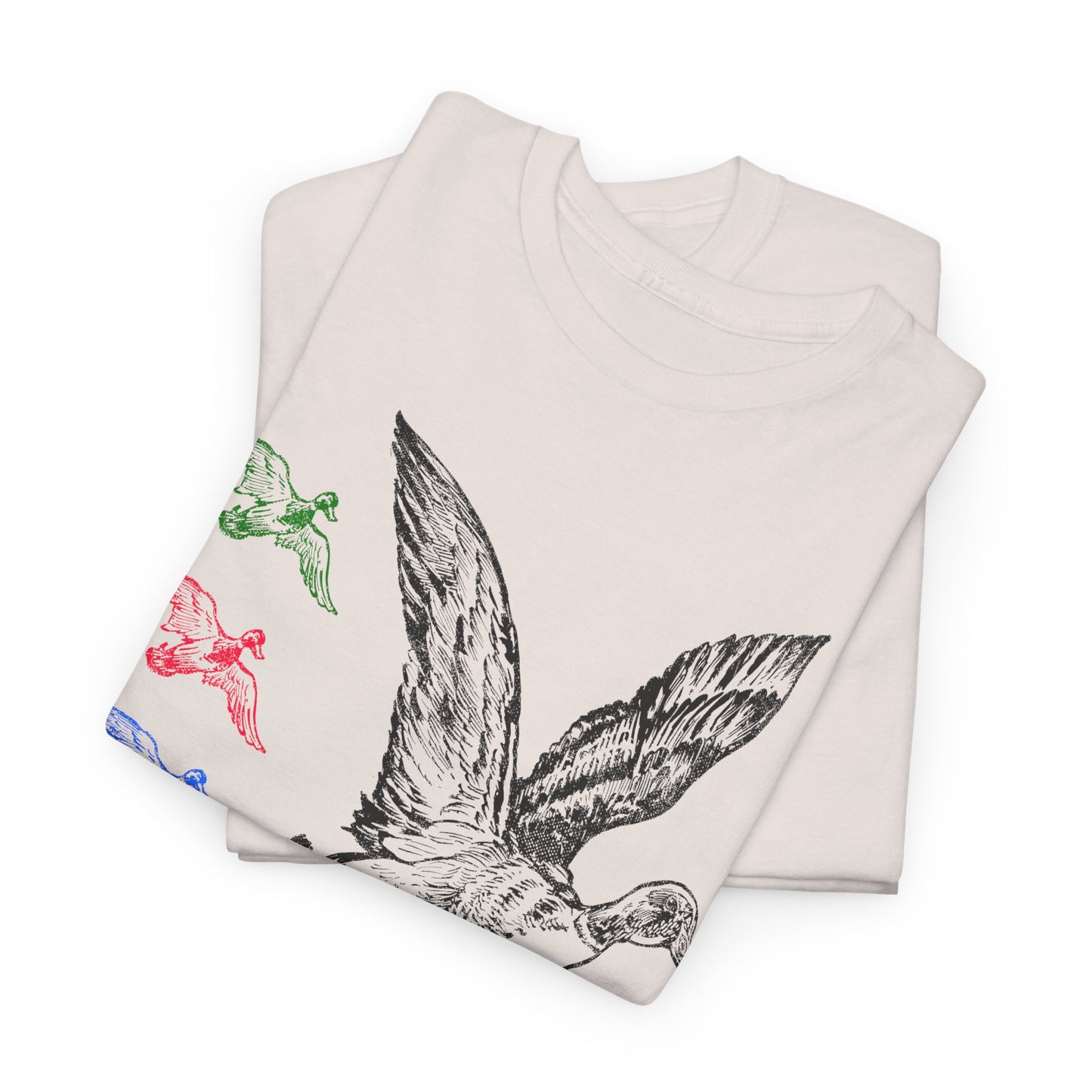 vintage ducks custom graphic tshirt