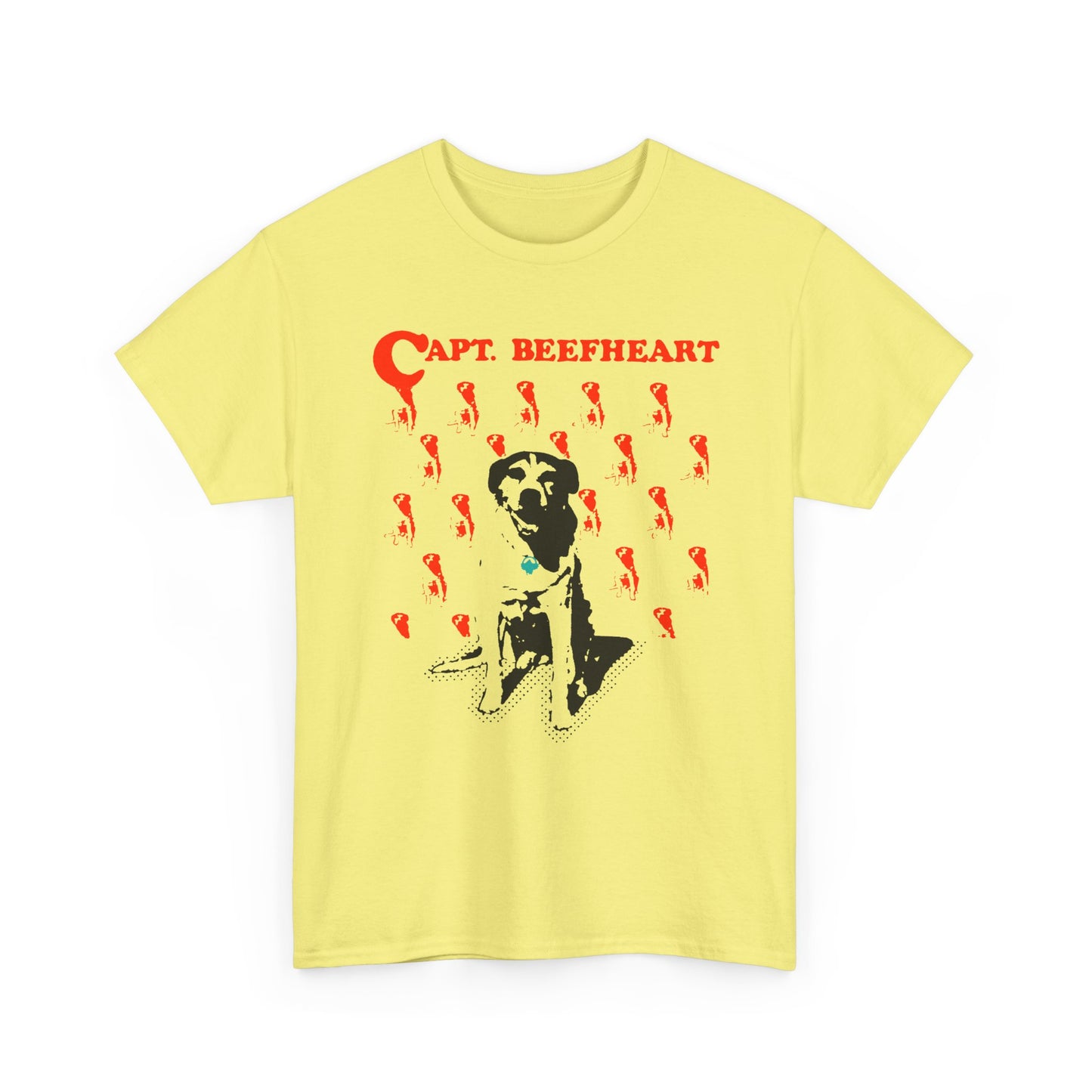 captain beefheart vintage show poster custom fan art edit tshirt