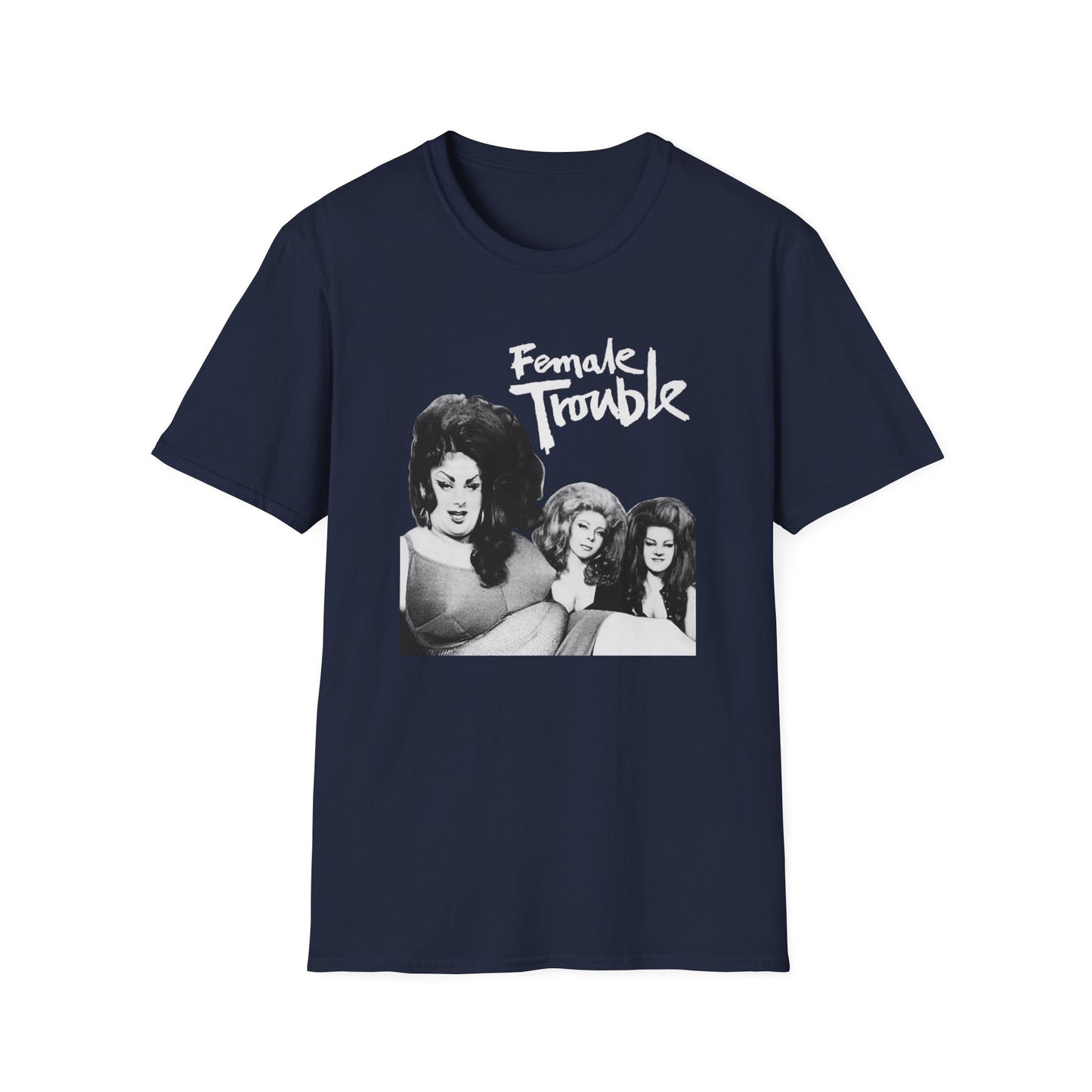 1974 comedy crime movie by john waters female trouble movie poster tshirt