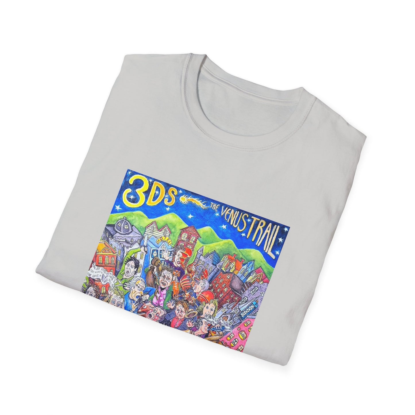 the 3d's 1993 the venus trail album tshirt