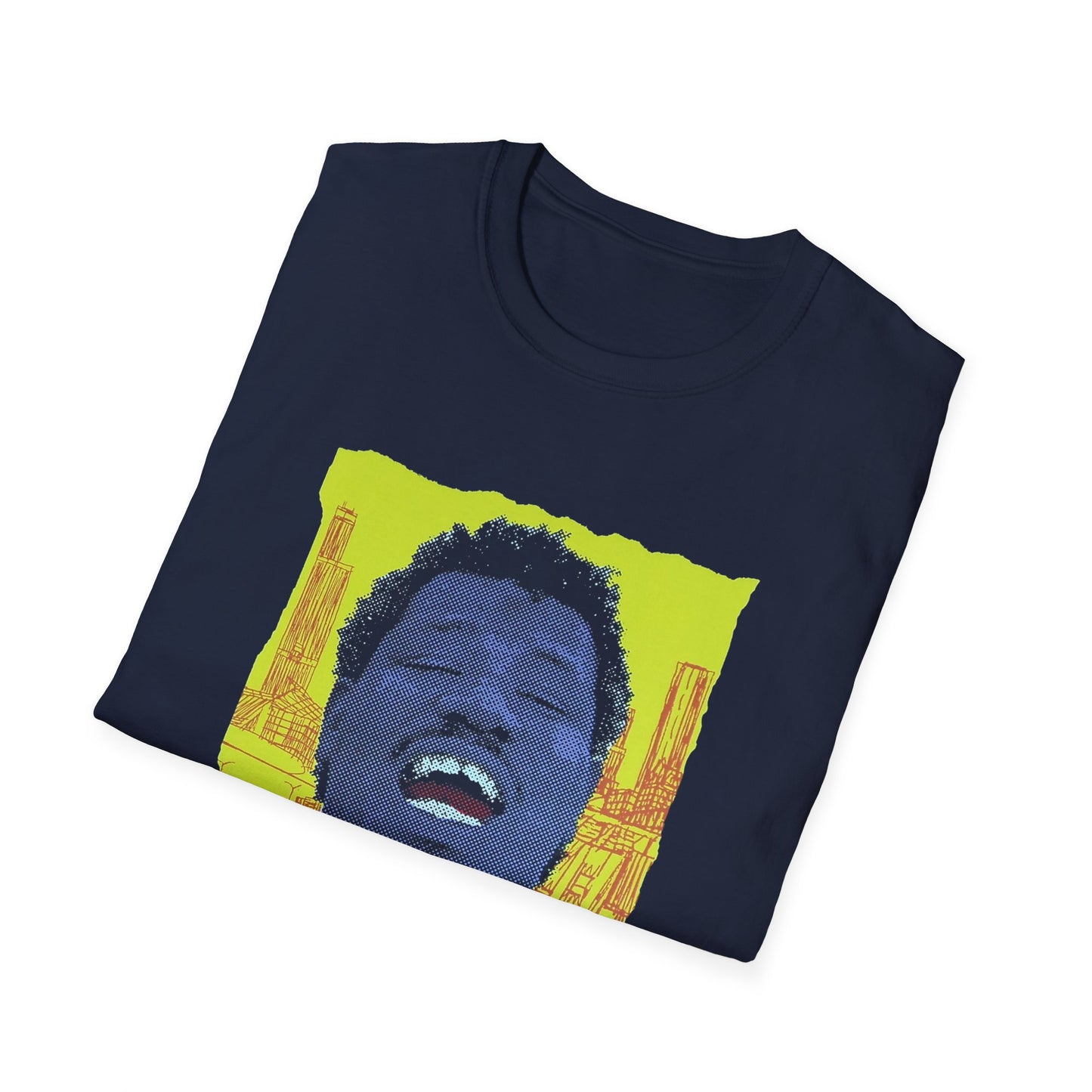 wesley willis 1996 tour poster reproduction tshirt