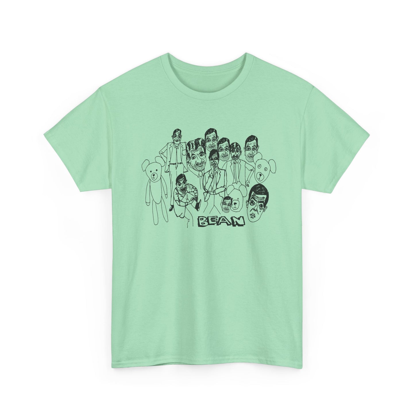 scary bean original drawing tshirt