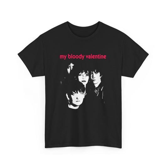 my bloody valentine custom band shot edit inspired by vintage graphic tshirt