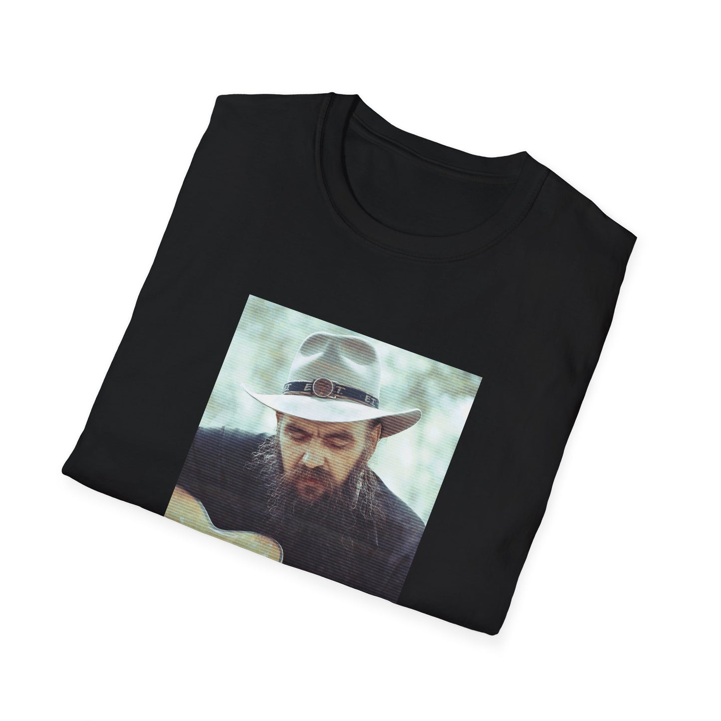 blaze foley playing his guitar tshirt