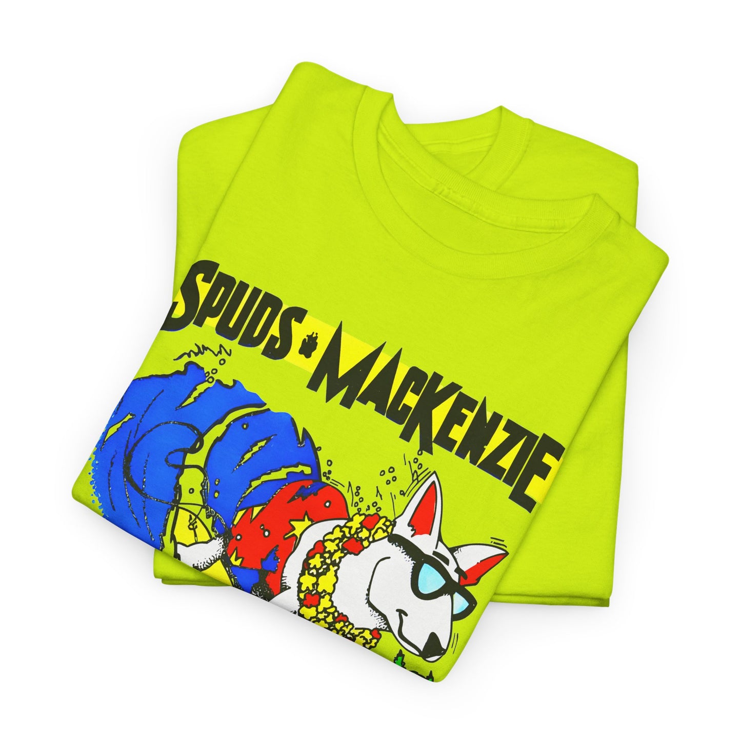 vintage spuds mackenzie the original party animal reproduction tshirt