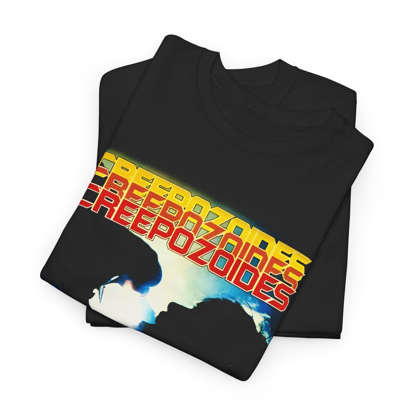 1987 creepozoids spanish vhs movie cover custom edit tshirt