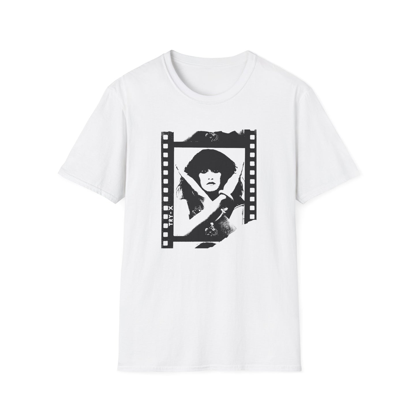 exene cervenka of x film negative photo tshirt