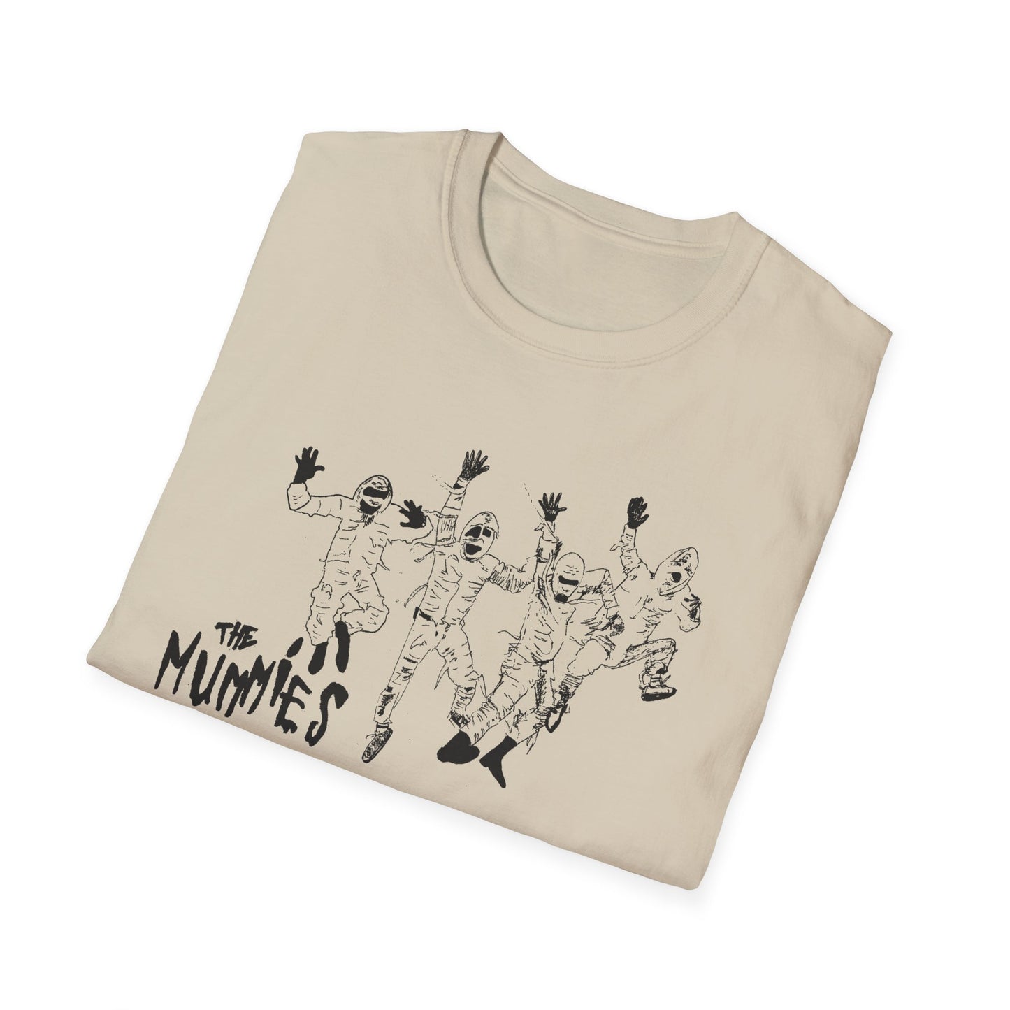 original drawing budget rockers the mummies fan art tshirt
