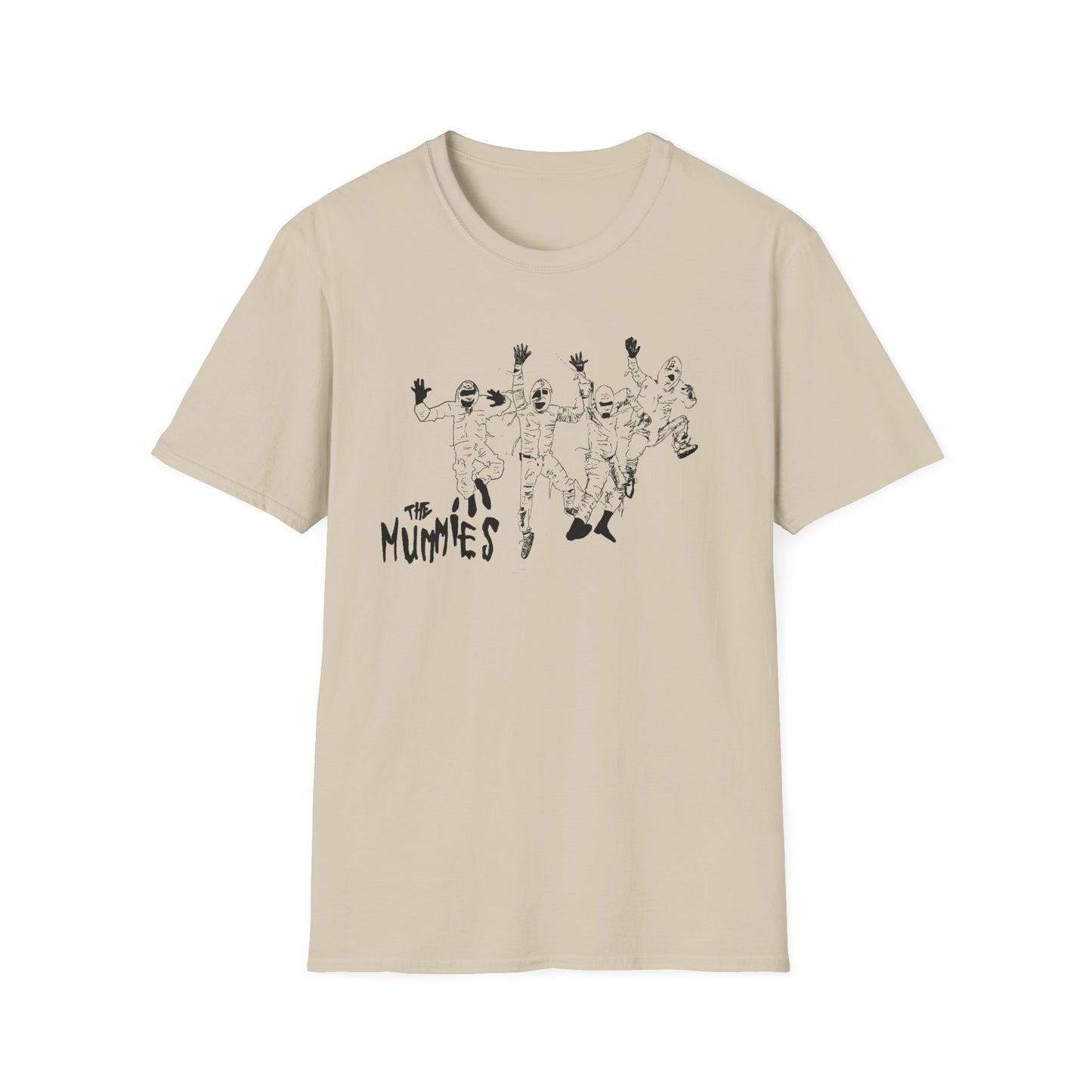 original drawing budget rockers the mummies fan art tshirt