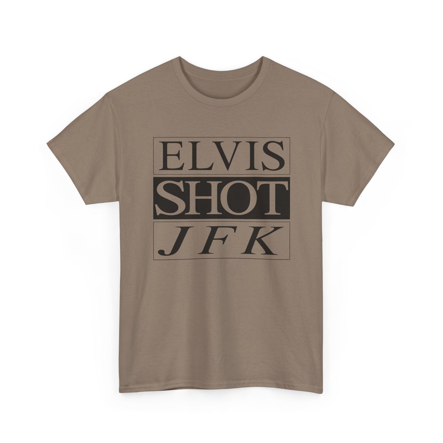 vintage elvis shot jfk from french cult film la haine reproduction graphic tshirt
