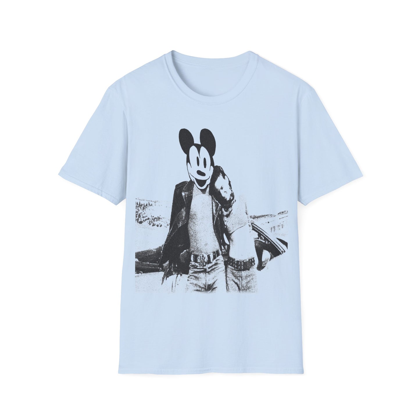 steamboat mickey and mallory knox natural born killers parody weird tshirt
