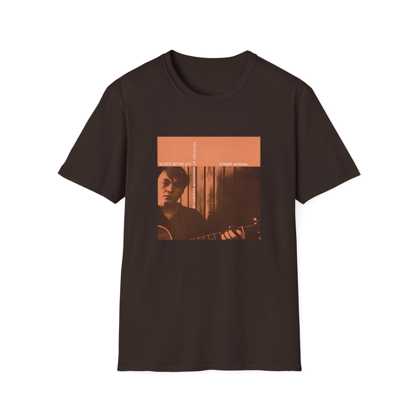 michael hurley 1968 first songs album cover tshirt
