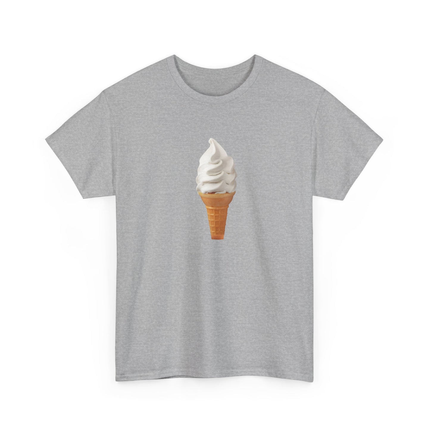 soft vanilla ice cream cone tshirt