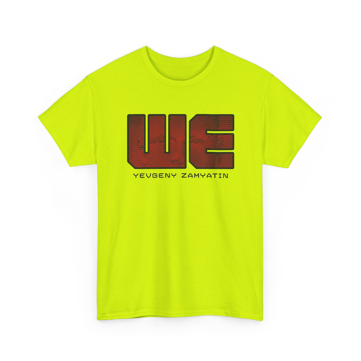dystopian novel we by yevgeny zamyatin alternate book cover tshirt