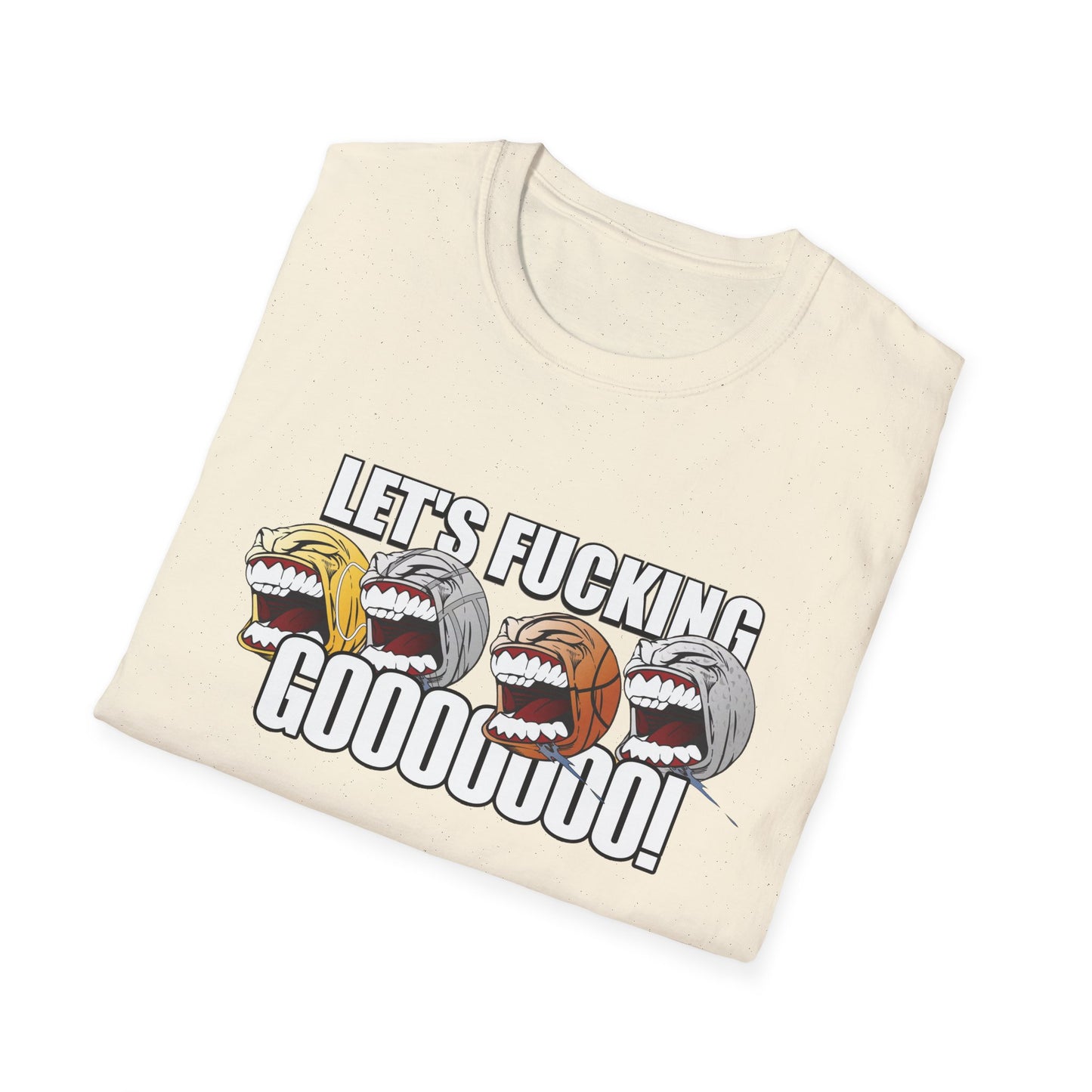 let's fucking go balls tshirt