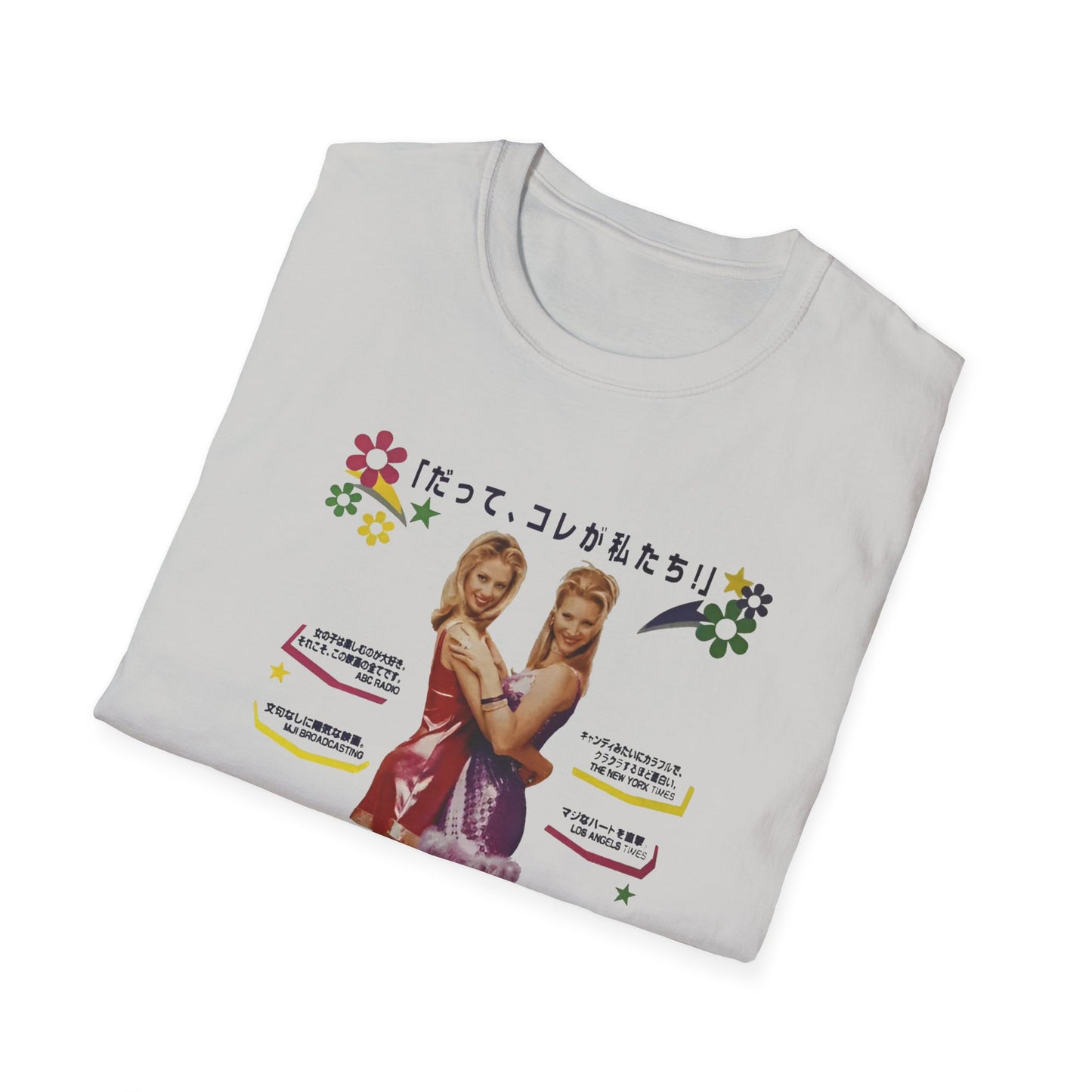 1997 japanese movie poster romy and michele's high school reunion tshirt