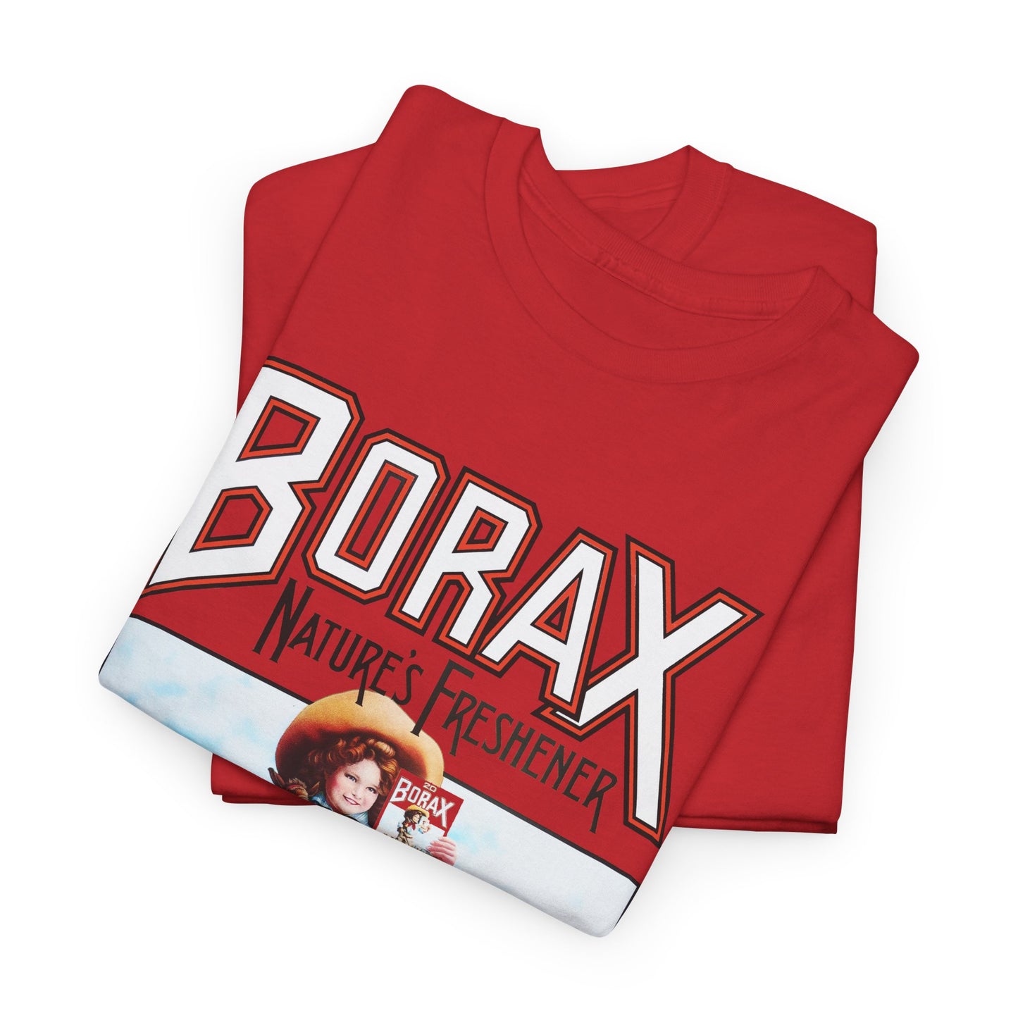 borax nature''s freshener 20 mule team detergent classic logo tshirt