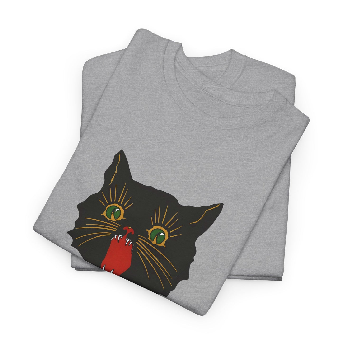 vintage halloween cat reproduction tshirt