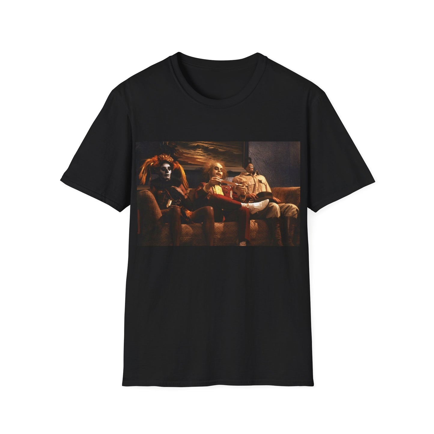 beetlejuice 1988 waiting room movie still tshirt