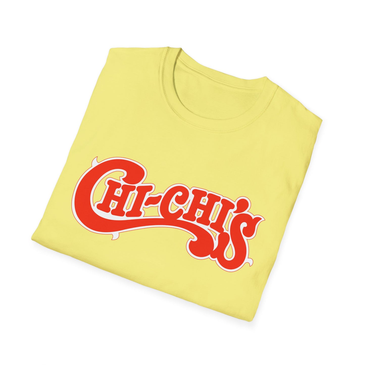 vintage defunct chi chi's fast food logo tshirt