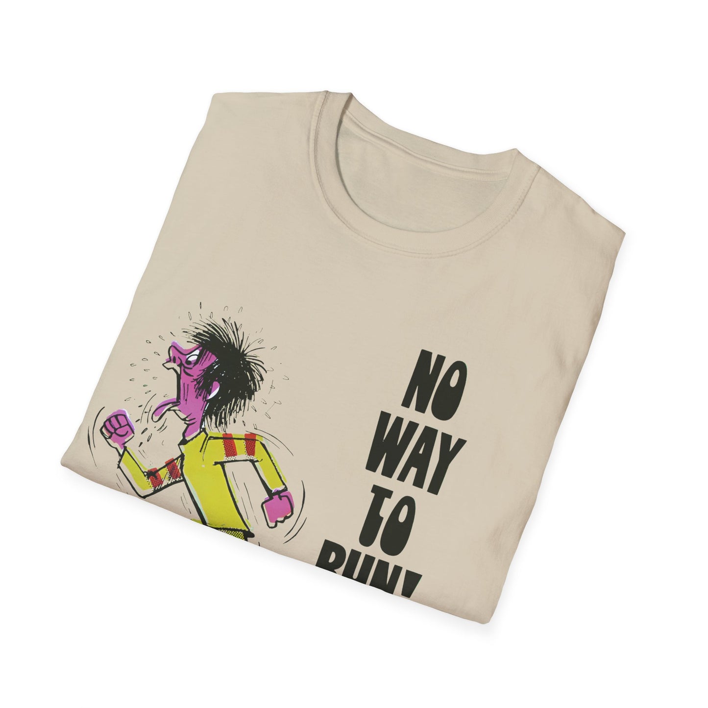 1960s/70s anti-drug poster "no way to run (drugs)" by smartset smarteen s.o.s tshirt