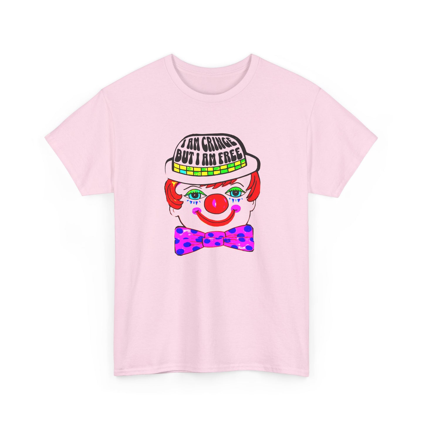 i am cringe but i am free garbage clown