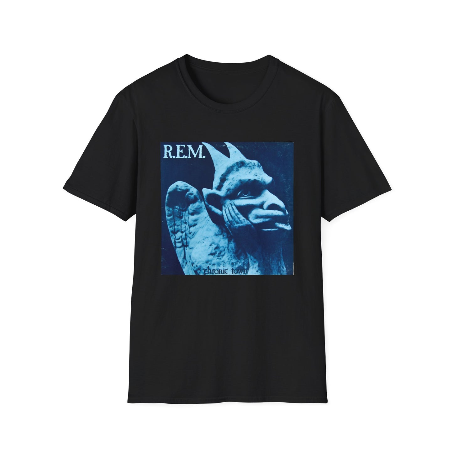 rem 1982 debut album chronic town album cover tshirt