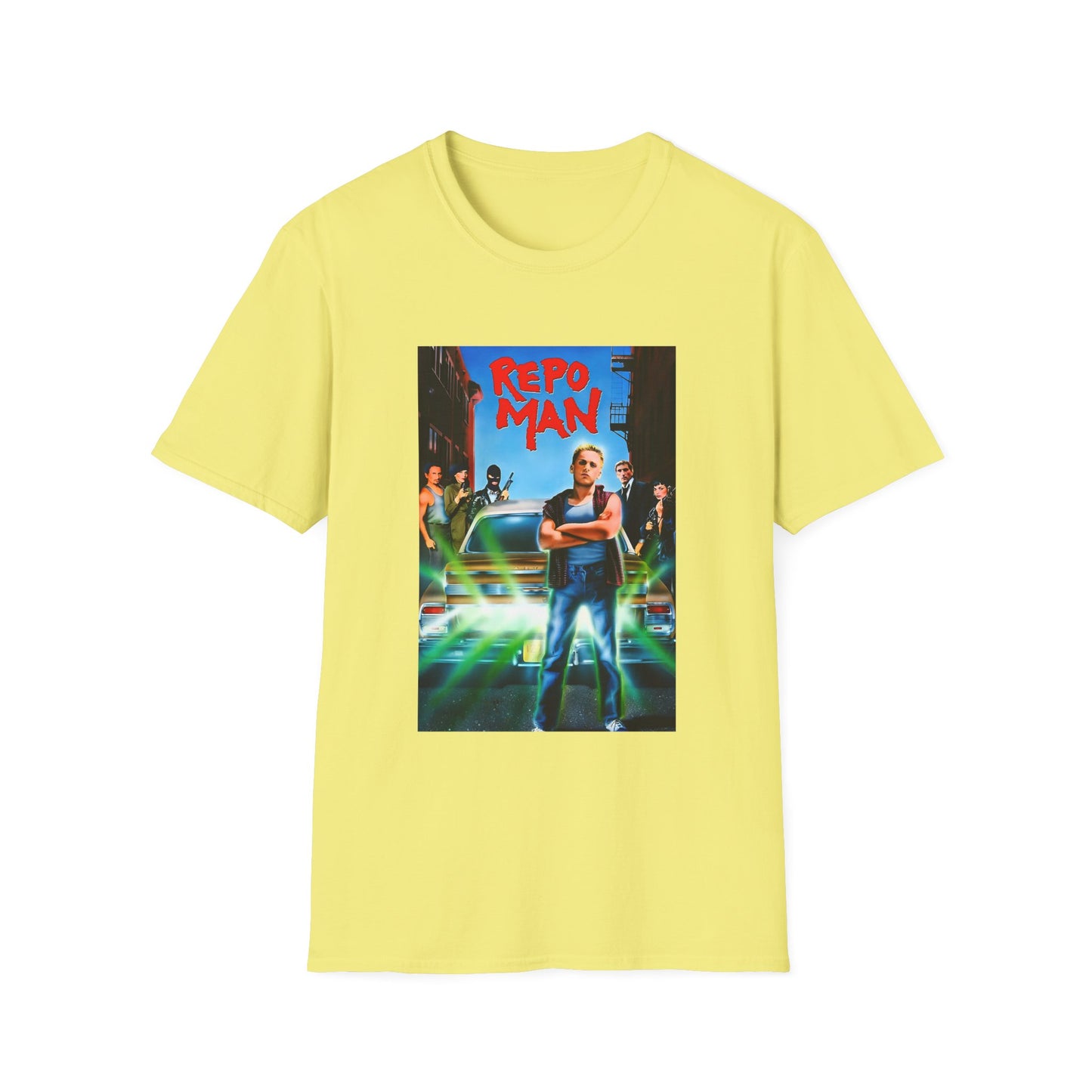 1984 repo man movie poster tshirt