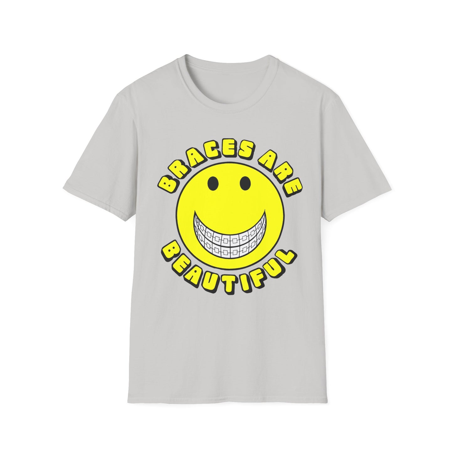 braces are beautiful 1970s tshirt graphic tshirt