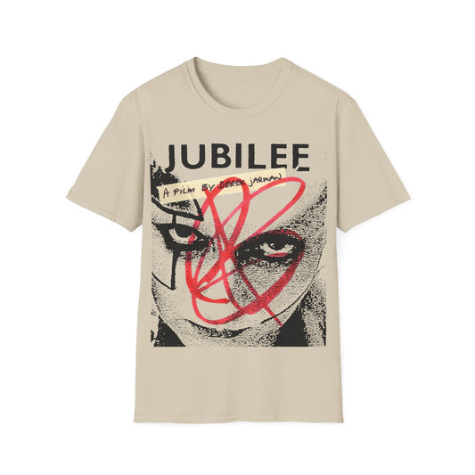 1978 british cult film "jubilee" movie poster tshirt