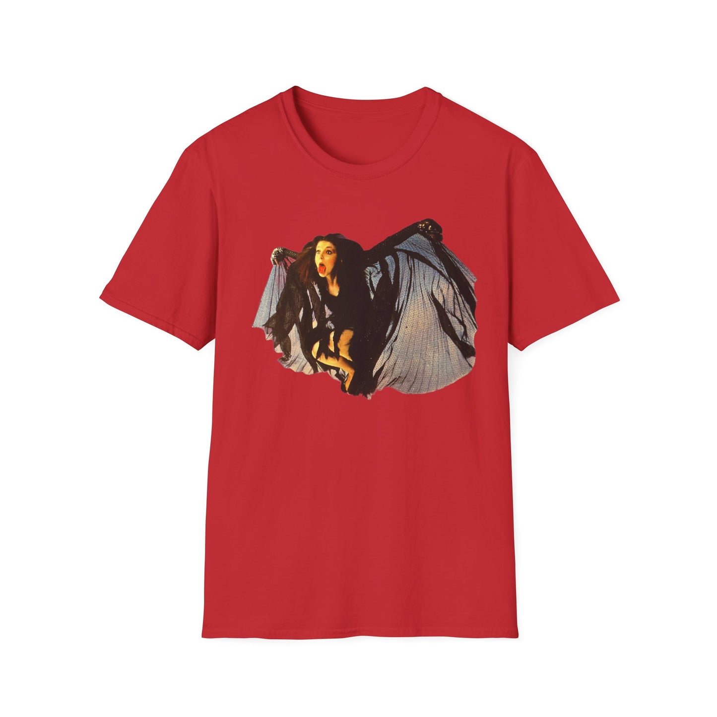 kate bush as a bat on never for ever tshirt