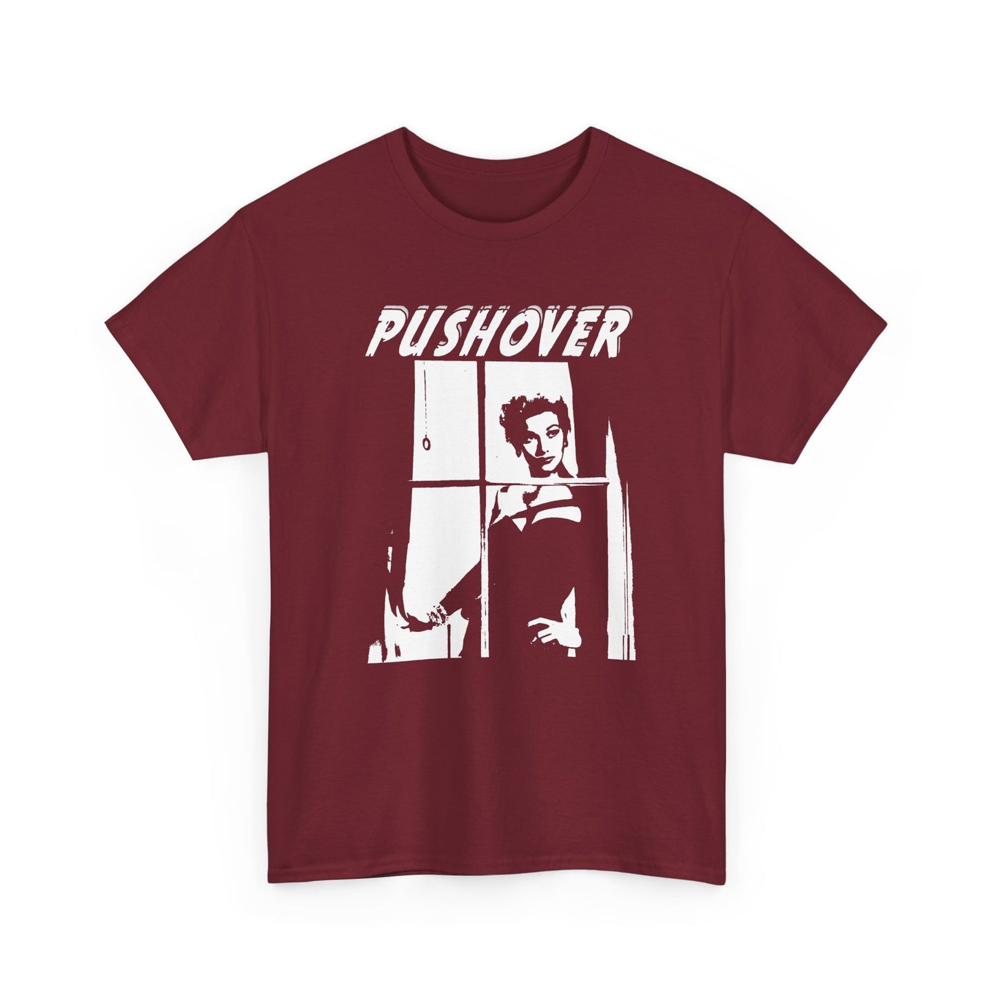 1954 film noir fan art movie poster pushover tshirt