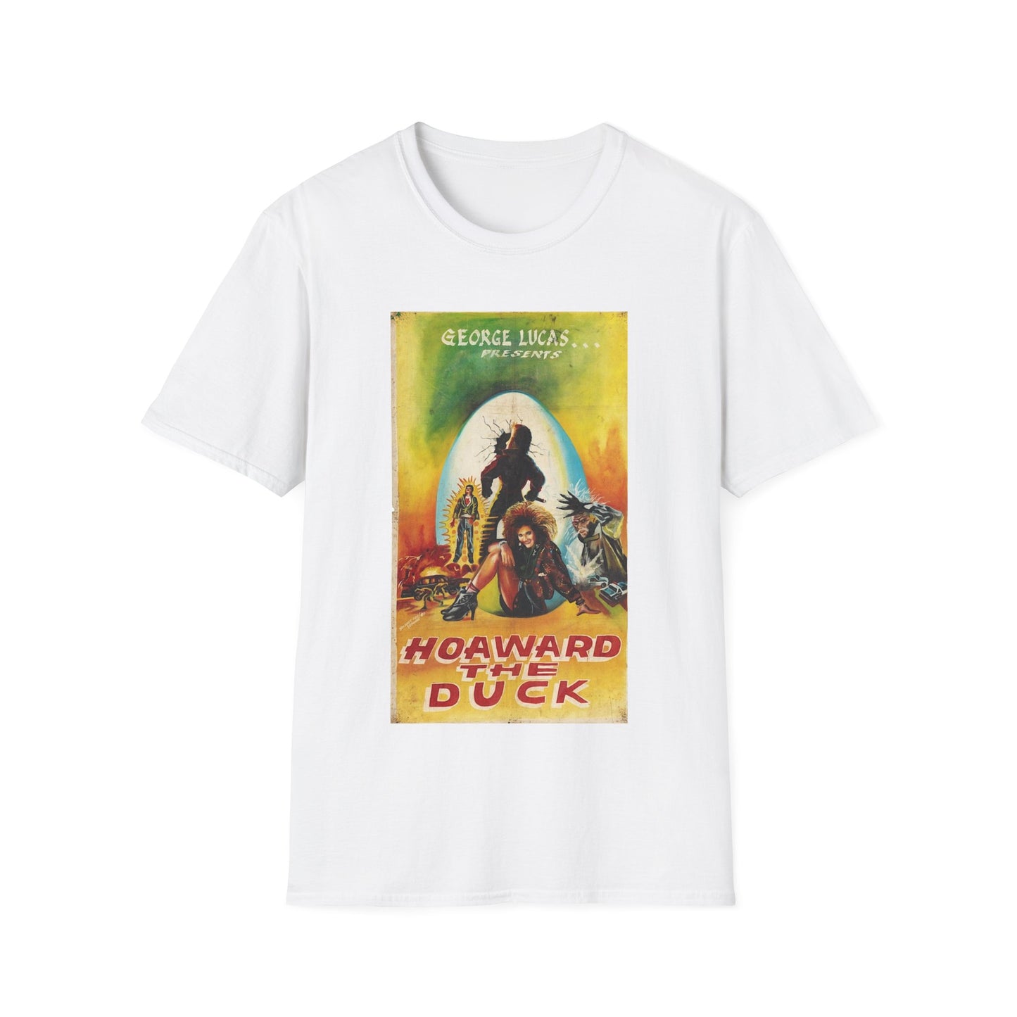 howard the duck ghanaian movie poster tshirt