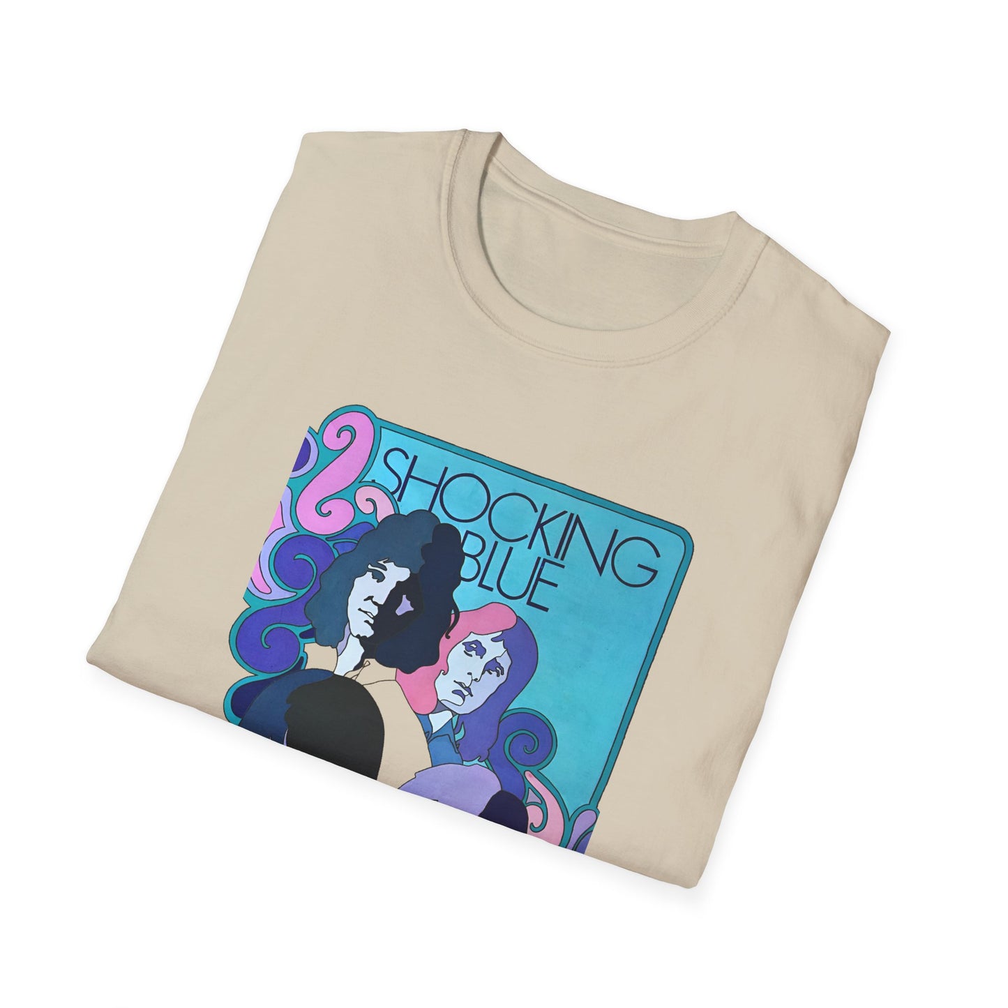 1960s dutch band shocking blue poster tshirt