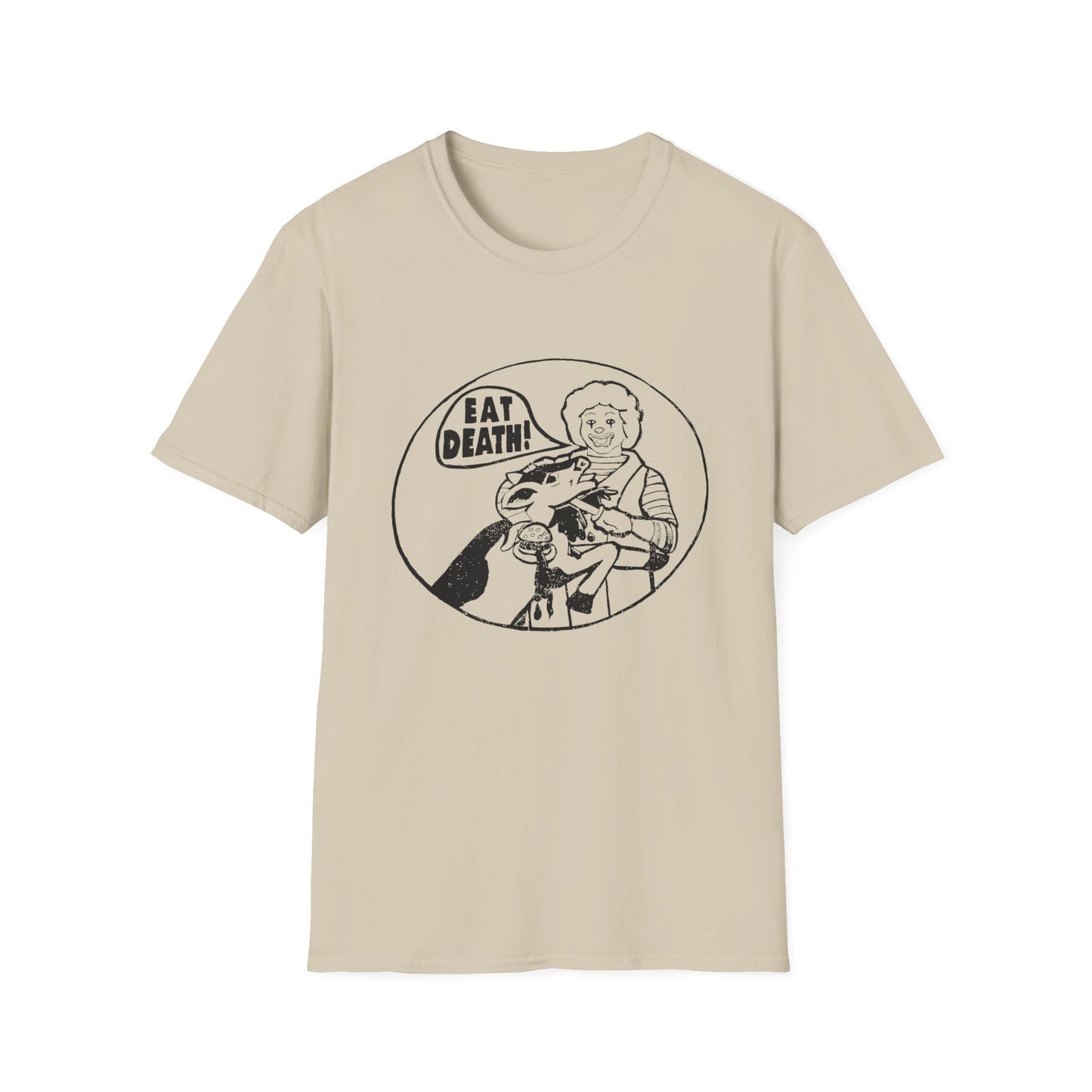 eat death carnivore meme vintage '90s repro tshirt