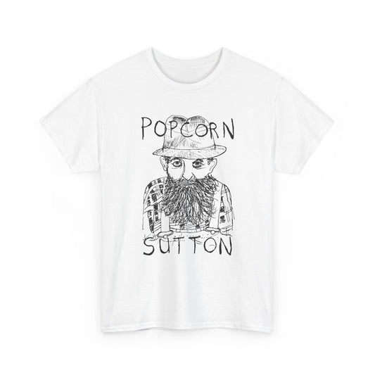 original drawing popcorn sutton fan art tshirt