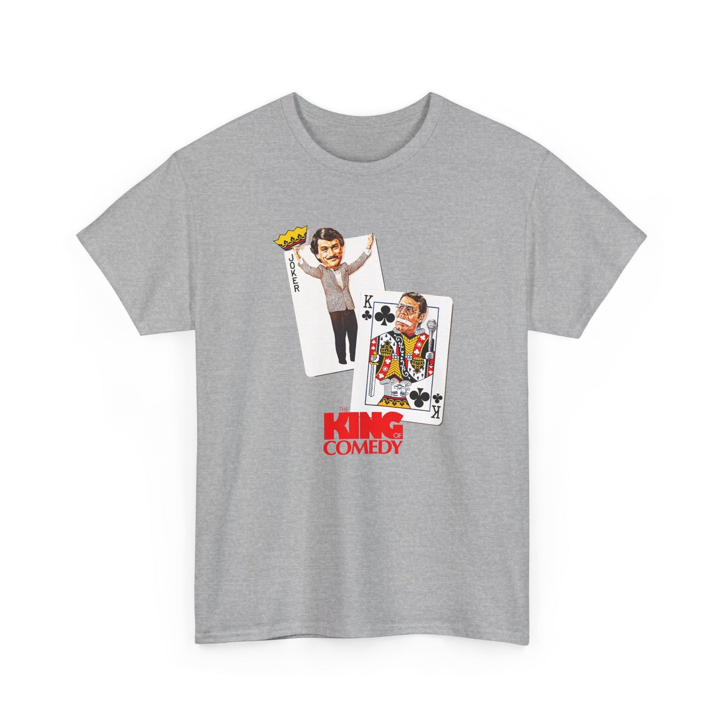 1982 scorsese movie king of comedy poster tshirt