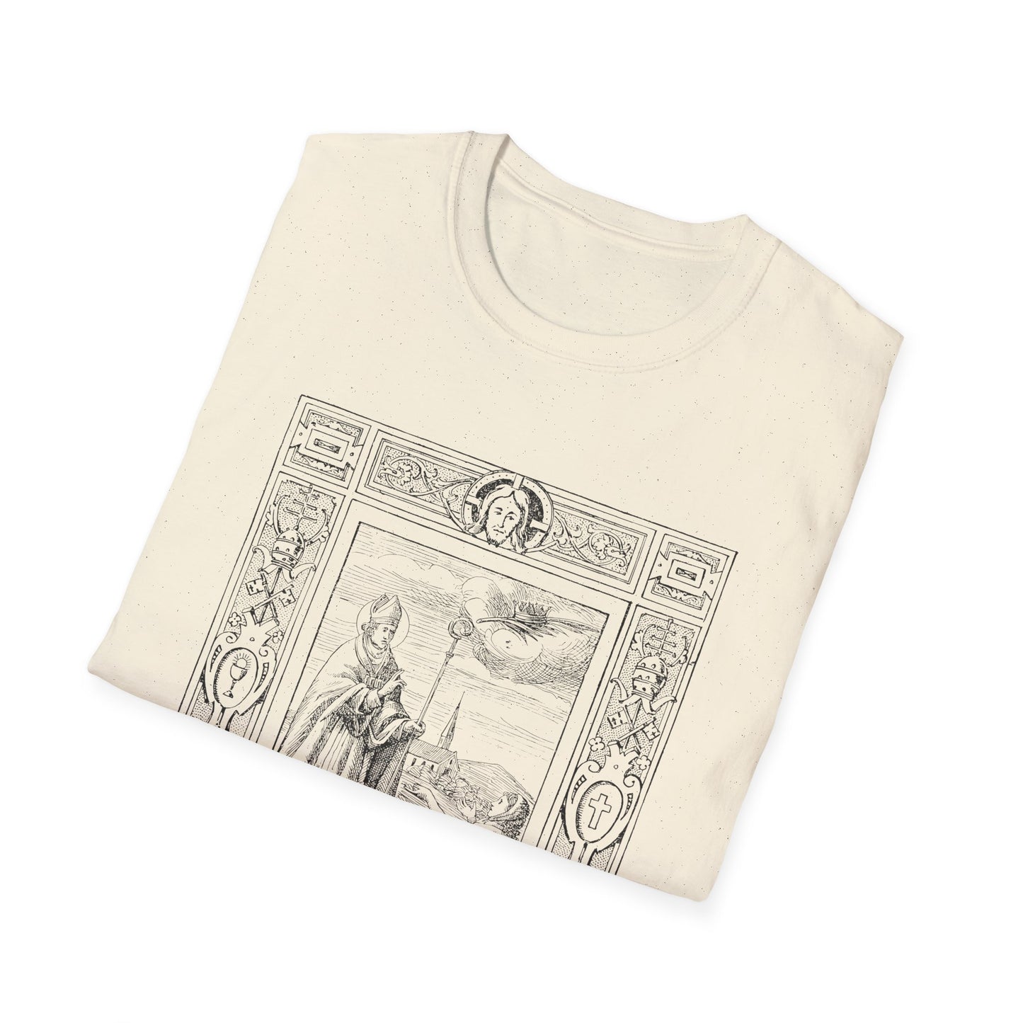 saint valentine healing epilepsy illustrated by dr. frantisek ehrmann circa 1899 tshirt