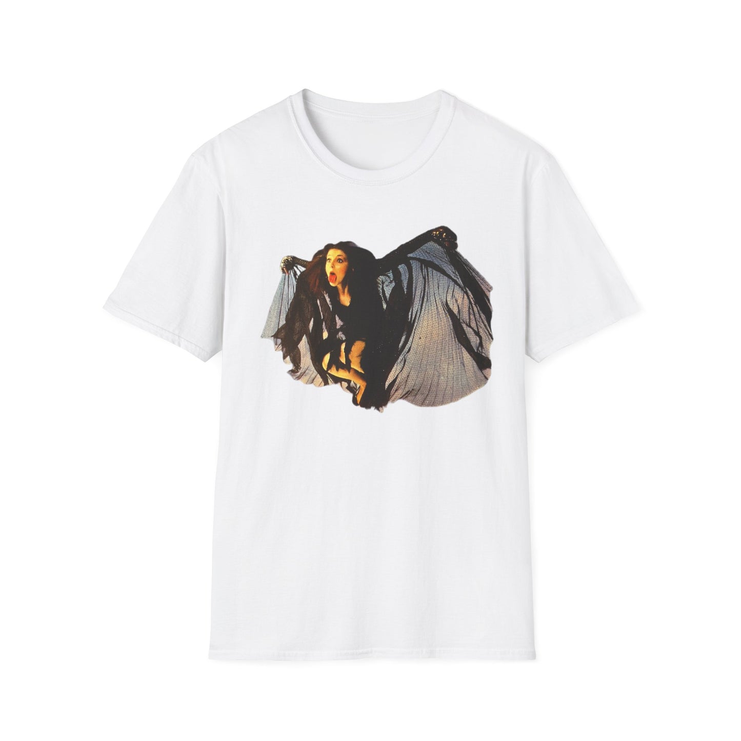 kate bush as a bat on never for ever tshirt