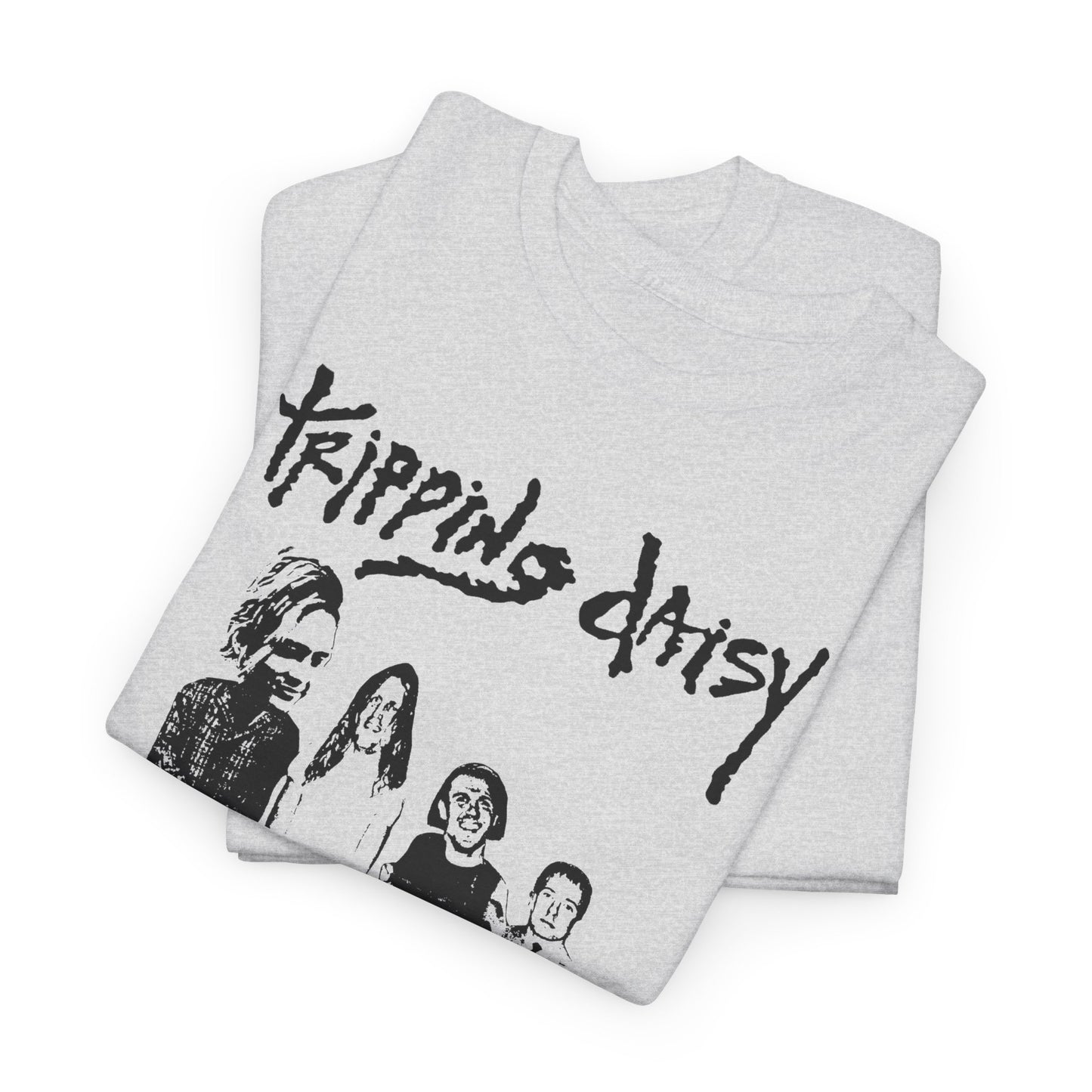 vintage 90s tripping daisy custom reproduction tshirt